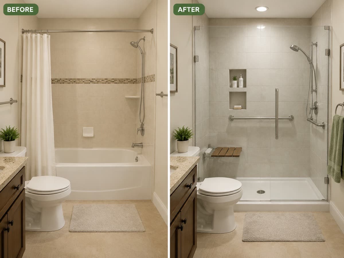Tub Conversion example